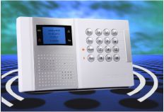 panel de alarma de casa